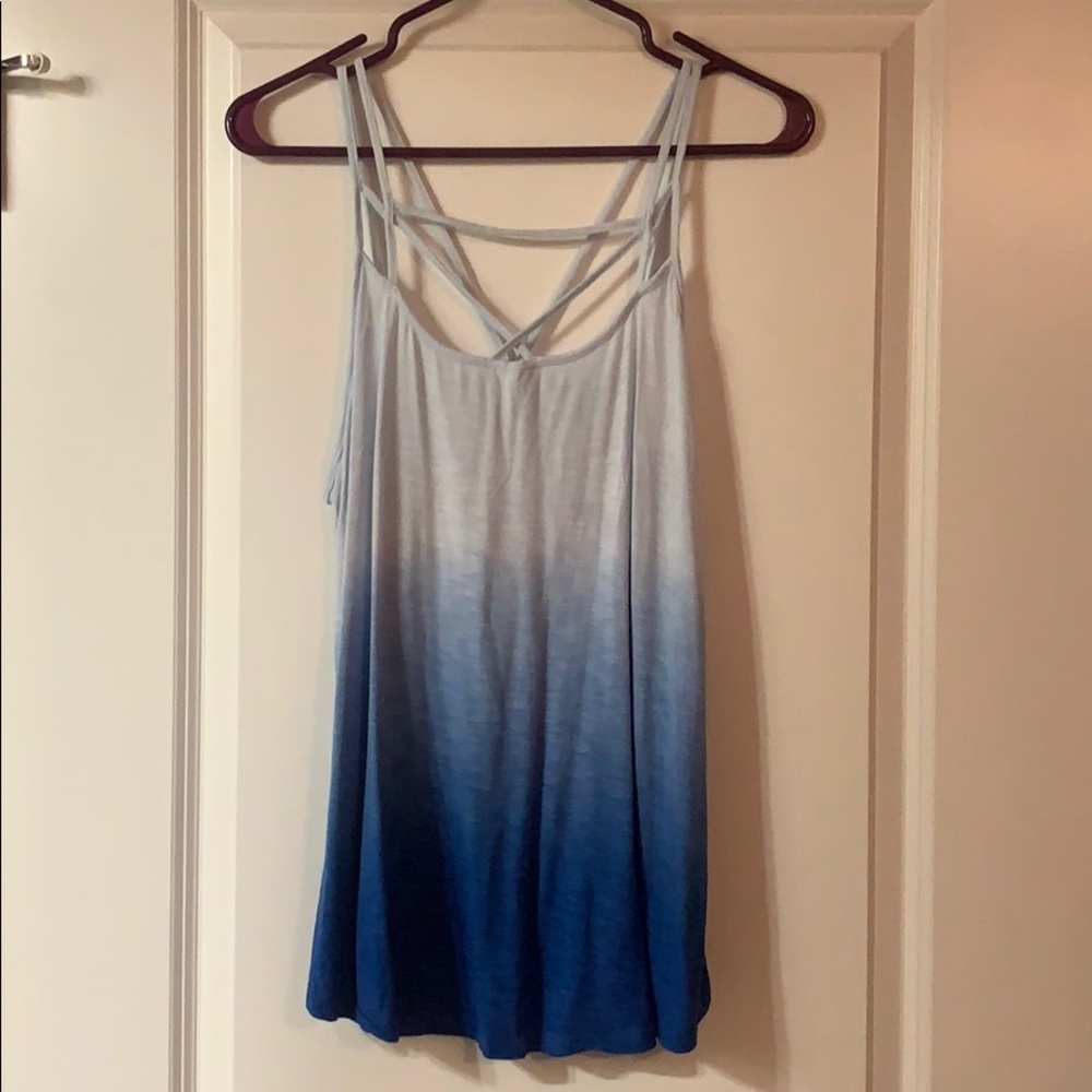 AEO Strappy Ombré Tank Top